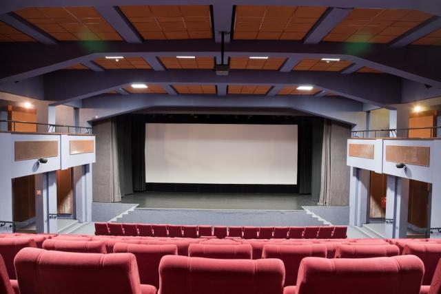 Interior of the cinema