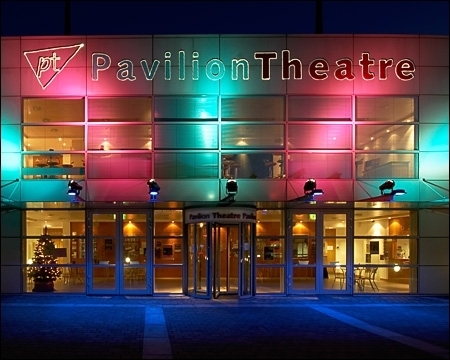 Pavilion Theatre Night Exterior 