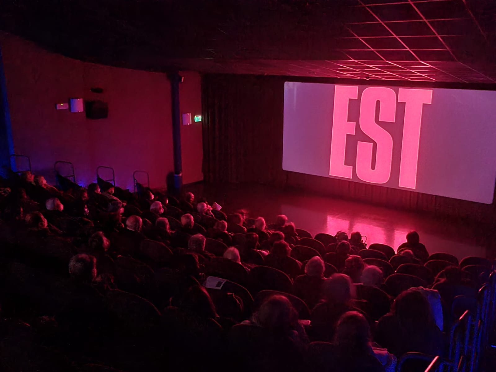 The audience of Cinema Lux during the film season