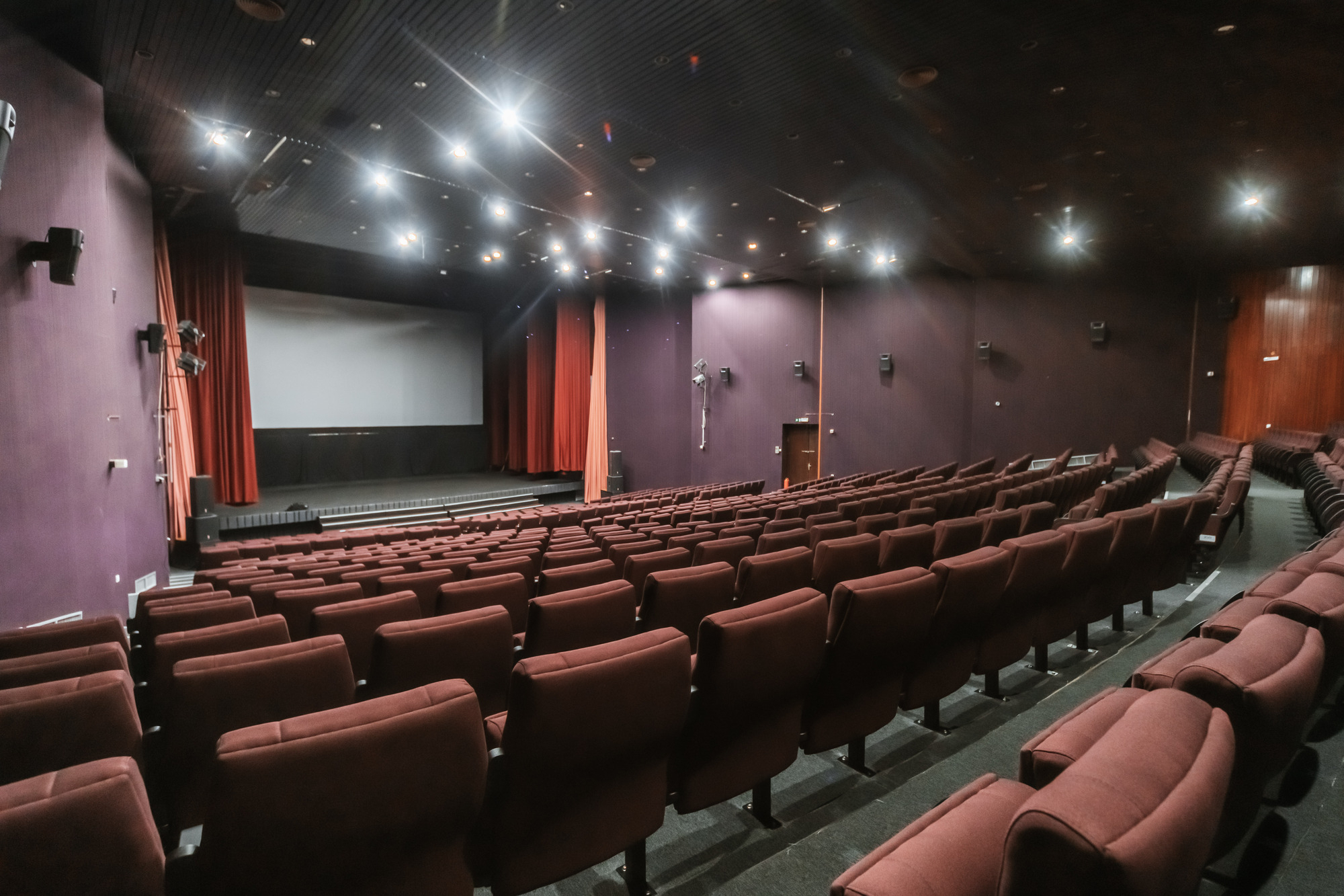 The interior of the cinema 1