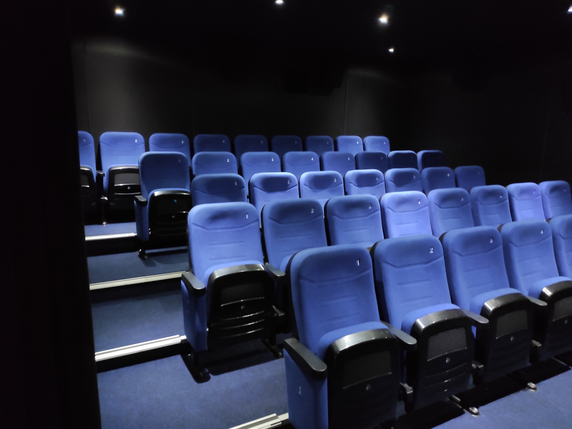 Petite salle de cinéma