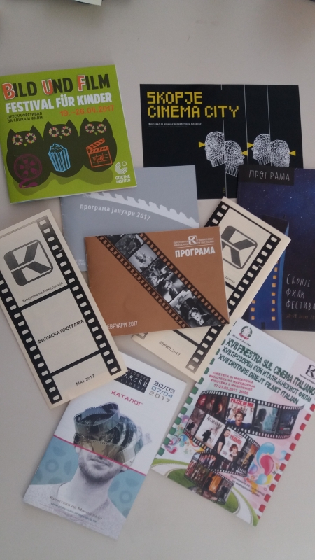 film programme brochures