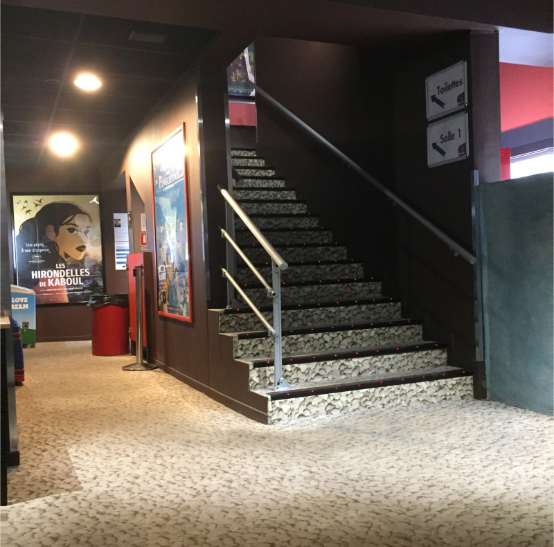 hall 1 stairs